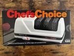 Chefs Choice Edgeselect 120 Diamond Electric Home Knife Sharpener Plus -open Box. Fixed Price $89.99.
