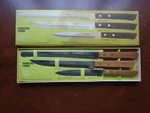 Vintage 50S 60S Frontier Forge Carving Knife Set Of 3 Stainless Steel Japan Nib. Fixed Price $15.00.
