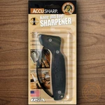 Accusharp Knife And Tool Tungsten Carbide Sharpener With Black Finger Guard AS1G. Fixed Price $16.09.