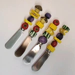 Boston Warehouse Kabobs Spreaders Knives Veggies Corn Squash Cute Kitchen. Fixed Price $12.00.
