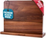 Cutluxe Magnetic Knife Block Double Sided Acacia Wood Holder, Strong M.... Fixed Price $61.27.