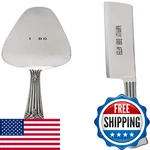Mud Pie 4635002 Wedding Cake And Knife Serving Set Silver. Fixed Price $64.00.