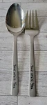 Ginkgo 18/10 Stainless Steel Serving Hostess Set Deer Elk Mountain Fork Spoon. Fixed Price $19.90.