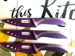Gourmet Quality Ceramic 3*4 " Knife With Thicker Stronger Blade Factory Direct. Fixed Price $16.97.