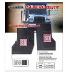 Freightliner 108SD & 114SD Black Rubber Oem Floor Mats W/logo. Fixed Price $111.05.