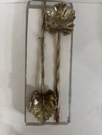 Martha Stewart Set Of *new In Box* Salad Servers Elegant Park Leaves Collection. Fixed Price $28.75.