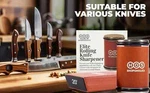 Hos Elite Rolling Knife Sharpener Diamond-coated Wheels, Magnetic Angling. Fixed Price $31.49.