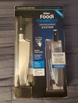 New Ninja K32502 Foodi Neverdull System Chef Knife & Sharpener Set Black. Fixed Price $87.95.