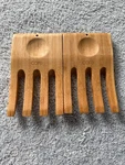 Core Natural Bamboo Kitchen Helper Salad Hands Fingers Toss Mix Serve. Fixed Price $9.00.