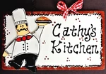 Fat Chef Personalize Name Kitchen Sign Wall Hanger Plaque Cucina Bistro Decor. Fixed Price $13.54.