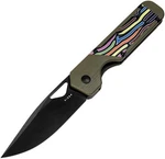 Kizer Mini Militaw Framelock Green V3634A3 2.75" Nitro G10 Folding Knife. Fixed Price $69.95.