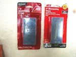 Sharpening Stones By Ace, Two Pieces, No. 21161. Fixed Price $8.00.