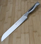 Brodark Shark Series 8-IN Bread Knife, High-carbon Steel Serrated Blade, #93103. Fixed Price $18.00.