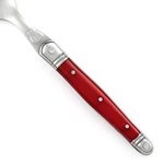 Jean Dubost Laguiole Red Stainless Plastic France Silverware Choice Flatware. Fixed Price $17.89.