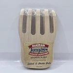 Alaska Natural Wooden Bear Claw Salad & Pasta Pals Server Nip Souvenir 6"L 4"W. Fixed Price $9.39.