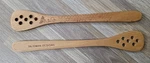 2 Talisman Designs Laser Etched Beechwood Honey Spreader. Fixed Price $13.99.