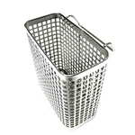 Small Square Stainless Steel Perforated Cutlery Basket Sink Rack Storage Silv.... Fixed Price $16.80.