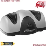Presto 08800 Eversharp Electric Knife Sharpener, 2-STAGE System, Silver/black. Fixed Price $43.00.
