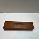 Chef'schoice Edgecrafter Diamond Sharpening Stone Brown Silver Wood. Fixed Price $19.99.