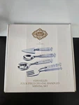 Shannon Crystal By Godinger Versailles 4 Piece Handled Serving Set. Fixed Price $31.00.