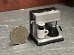 Dollhouse Miniature Coffee Maker Cup Kitchen 1:12 Inch Scale D41 Dollys Gallery. Fixed Price $24.99.