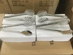 (4) Yamazaki 18/10 Stainless Steel Universal Tongs $80.00 Retail Save 75%. Fixed Price $20.00.