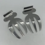Pair Maxwell Williams Cosmopolitan Stainless Steel Salad Server Claw Forks. Fixed Price $12.86.