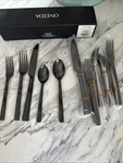 Oneida Chef's Table Midnight 20 Piece Flatware Set, Service For 4, 18/0SS. Fixed Price $29.95.