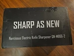 Narcissus Professional Electric Scissor/kitchen Knife Sharpener Stainless Steel. Fixed Price $34.95.