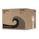 Boardwalk Bwk Forkhwppwh Heavyweight Polypropylene White 7", 1000/CASE. Fixed Price $38.89.