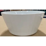 Hotel Collection White Fluted Porcelain Salad Serve Bowl 11"DIA New. Fixed Price $27.99.