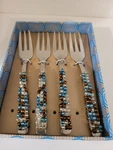 Wild Eye Designs 4 Piece Mini Forks. Fixed Price $13.50.