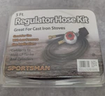 Buffalo Tools Sportsman LPHK5 5-FOOT Propane Regulator Hose Kit QCC1 5/8"X18 Sae. Fixed Price $14.99.