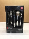 Zwilling Ja Henckels Enchant 42-PIECE 18/10" Stainless Steel Flatware Set, Silve. Fixed Price $70.36.