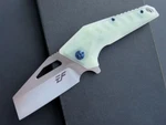 Eafengrow EF933 Folding Knife Jade G10 Handle D2 Steel Big Beast Blade - New. Fixed Price $29.95.