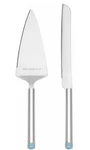 Kate Spade New York Grace Avenue 2-PIECE Dessert Set, 1.45 Lb, Metallic. Fixed Price $70.00.