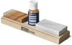 Accusharp Whetstone Sharpener Combo Knife W/ Honing Oil - 023C. Fixed Price $25.49.