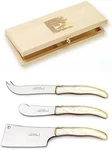 Claude Dozorme 3PC Cheese Set Mother Of Pearl (color) Handle. Fixed Price $150.00.