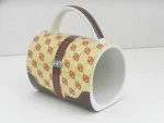 Ddi Dat'l Do-it Patterned Purse/handbag Fashion Coffee Mug/cup, Novelty. Fixed Price $19.95.