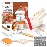 Sourdough Starter Kit With 9 Round & 10 Oval Banneton Bread Proofing Basket.... Fixed Price $88.89.