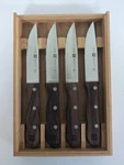 Zwilling J.a. Henckels Steak Knives Bamboo Box Set Of 4 New German Stainless. Fixed Price $38.99.