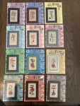 Lizzie Kate Flip Bits Months Set Of 12 With Buttons Original Printing. Fixed Price $72.00.
