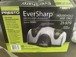 Presto Professional Ever Three-stage Electric Knife Sharpener 08810 Nib. Fixed Price $40.00.