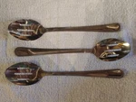 12 Inch American Metalcraft Slotted Spoon - Mirage Pattern 18/8 Stainless. Fixed Price $8.99.
