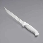 Choice 8" Serrated Edge Utility Knife With White Handle. Fixed Price $13.19.