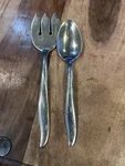 Mar-crest Citation Atomic Starburst Stainless Flatware Large Spoon/serving Fork. Fixed Price $15.00.
