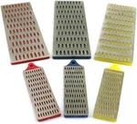6PC Large Diamond Sharpening Hone Whetstone Block Kitchen Knife. Fixed Price $16.38.