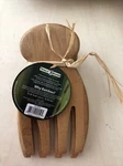 New Tag Totally Bamboo Salad Hands Serving Set. Fixed Price $14.00.