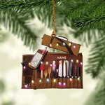 Chef Knife Set Christmas Ornament, Love Cooking Tree Decor. Fixed Price $19.94.