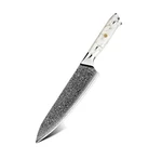 8-INCH Japanese Chef Knife VG-10 Damascus Steel, High-carbon Core, Ergon. Fixed Price $99.53.